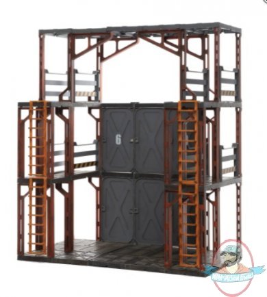 1:18 Diorama Joy Toy Mecha Maintenance Depot Area Dark Source