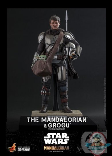 1/6 Star Wars The Mandalorian and Grogu Figure Hot Toys 908754