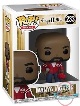 POP! Rocks Boyz 2 Men Wanya Morris #233 Vinyl Figure Funko