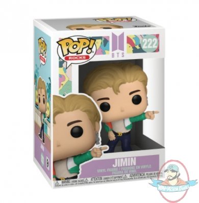 Pop! Rocks BTS Dynamite Jimin #222 Vinyl Figure Funko