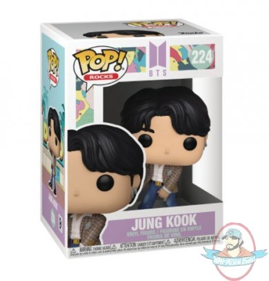 Pop! Rocks BTS Dynamite Jung Kook #224 Vinyl Figure Funko