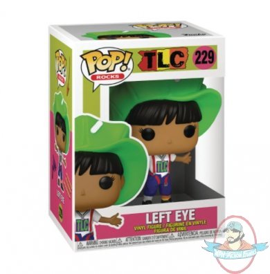 Pop! Rocks TLC Left-Eye #229 Vinyl Figure by Funko