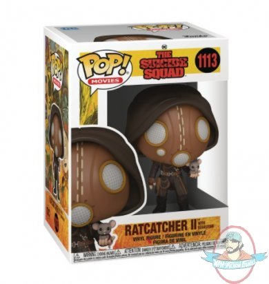 POP Movies Suicide Squad 2021 Ratcatcher II w Sebastian #1113 Funko 