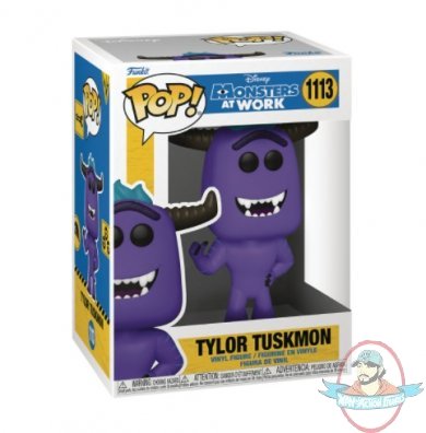POP Disney Monsters at Work Tyler Tuskmon #1113 Figure Funko 