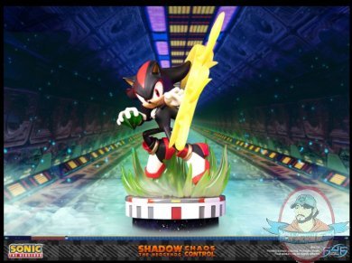 Sonic Shadow Chaos Control Standard Ed Statue First 4 Figures 908835