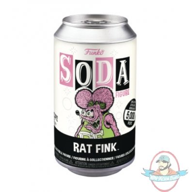 Vinyl Soda Rat Fink Neon Rat Fink by Funko