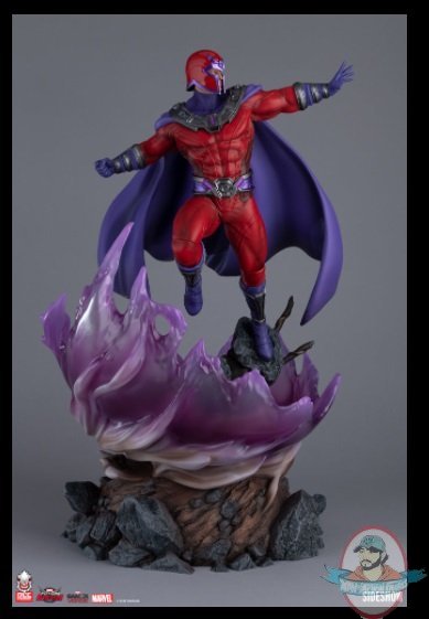 1/6 Scale Marvel Magneto Diorama Supreme Ed Pop Culture Shock 908840