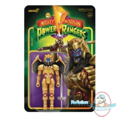 Power Rangers Goldar ReAction Figure Super 7