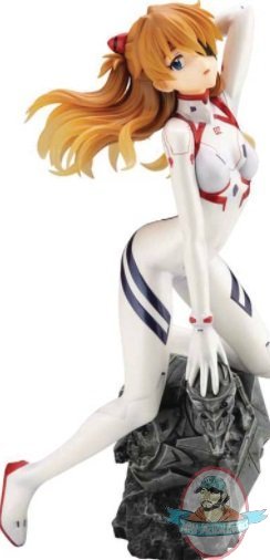 Evangelion Thrice Asuka Shikinami White Plugsuit Statue Kotobukiya