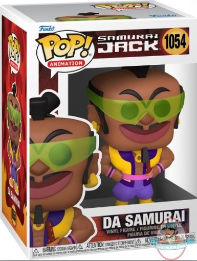 Pop! Animation Samurai Jack Da Samurai #1054 Figure Funko
