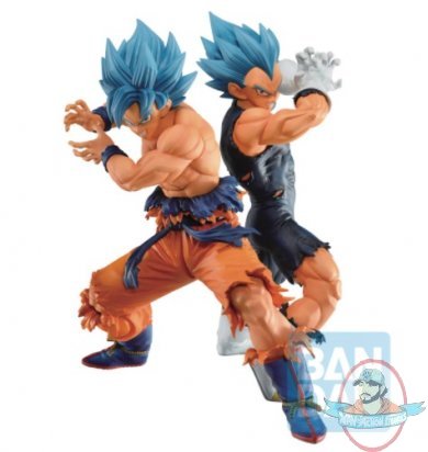DB Super SSGSS Son Goku & SSGSS Vegeta Omnibus Ichiban Tamashii