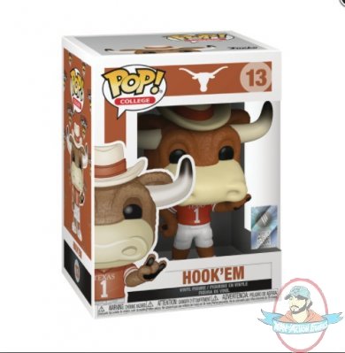 Pop! NCAA Mascots University of Texas Hookem #14 by Funko