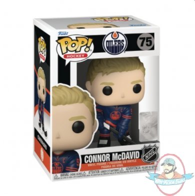 Pop! NHL Oilers Connor McDavid Third Uniform #75 Figure by Funko