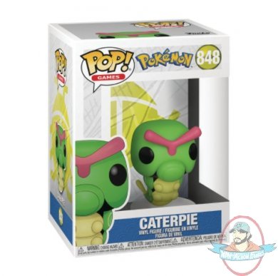 Pop! Games Pokemon Series 8 Caterpie #848 Vinyl Figure Funko