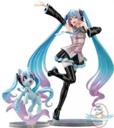 My Little Pony Hatsune Miku Feat Bishoujo Statue by Kotobukiya