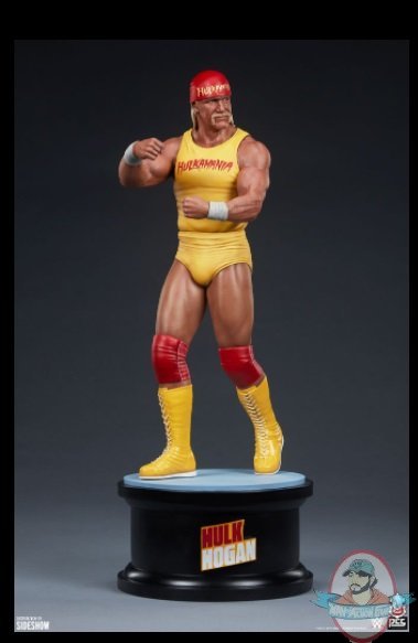 1/4 Scale “Hulkamania” Hulk Hogan Statue Pop Culture Shock 908546