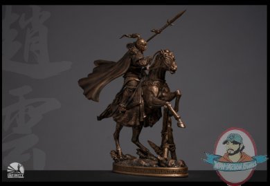 Three-Kingdoms Generals Zhao Yun Bronzed Edition Statue 909527