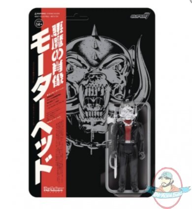 Motorhead Warpig Japanese Chrome ReAction Figure Super 7 