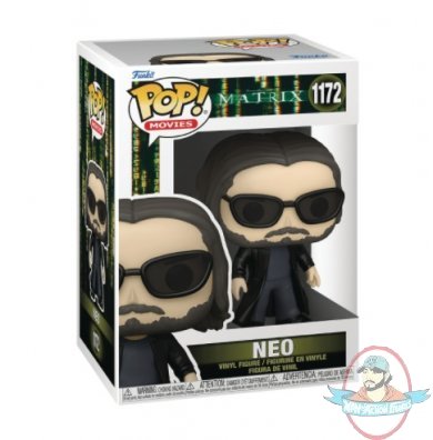 Pop! Movies Matrix Neo #1172 Vinyl Figure Funko