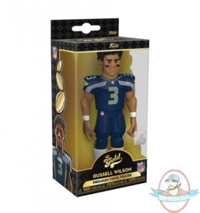 Vinyl Gold NFL Seahawks Russell Wilson Home 5 inch Figure by Funko