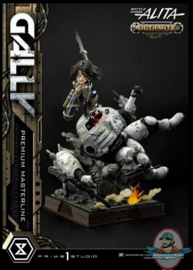 1/4  Alita “Gally” Premium Masterline Statue Prime 1 Studio 909726