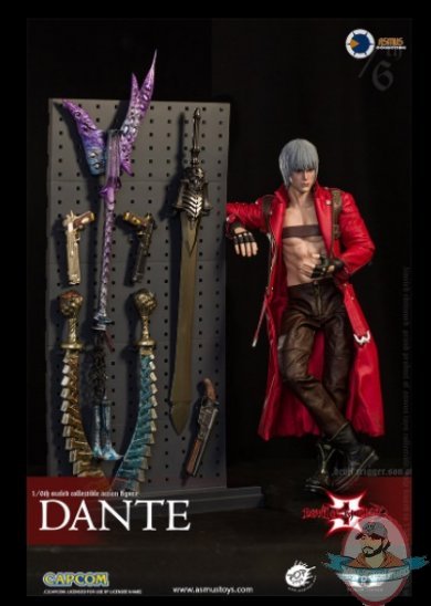 1/6 Scale Devil May Cry 3 Dante Luxury Figure Asmus Toys 9099742