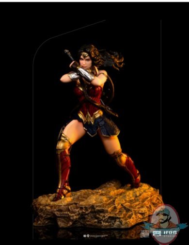1/10 Dc Justice League Wonder Woman Statue Iron Studios 909934