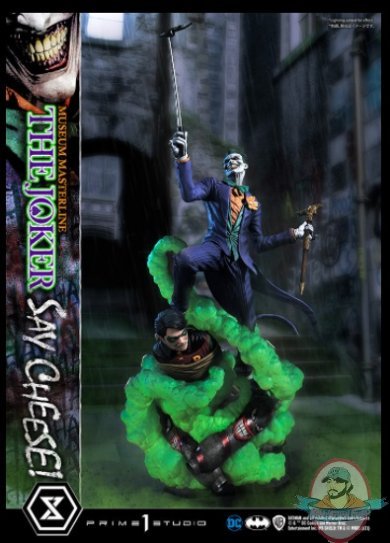 1/3 Dc The Joker “Say Cheese!" Museum Masterline Statue Prime 1 910093 1/3 Dc The Joker “Say Cheese!" Museum Masterline Statue Prime 1 910093