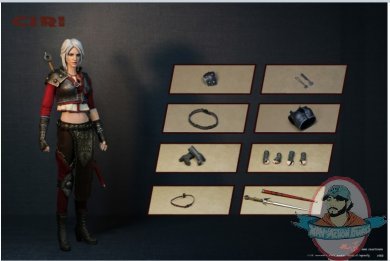 Nine Craftsmen 1/6 Ciri Armored Action Figure NC J002