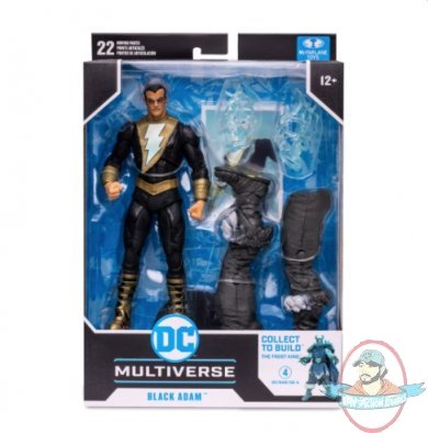 Dc Build-A Wave 7 Endless Winter Black Adam Figure McFarlane