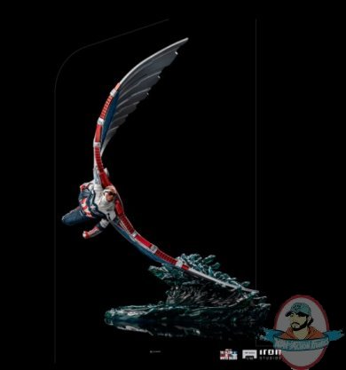 1:10 Captain America Sam Wilson Deluxe Iron Studios 910242