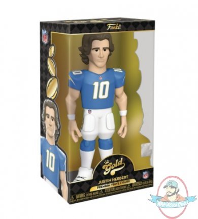 Vinyl Gold NFL Chargers Justin Herbert 12 inch Figure Funko