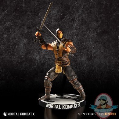 Mortal Kombat X Series One 4 inch Scorpion Action Figures Mezco