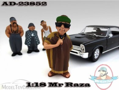 1:18 Scale Diorama Series 1 Mr Raza American Diorama