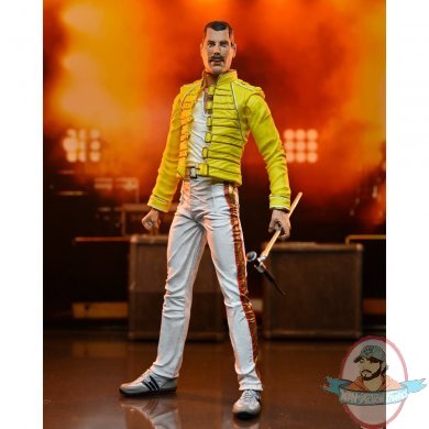 Queen Freddie Mercury Yellow Jacket 7 inch Figure Neca