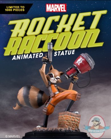 SDCC 2016 Exclusive Marvel Animated Statue Rocket Raccoon Gentle Giant SDCC 2016 Exclusive Marvel Animated Statue Rocket Raccoon Gentle Giant