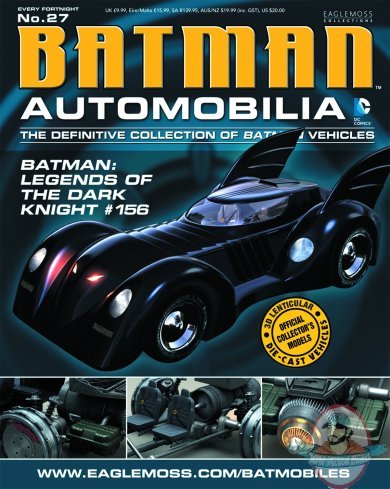 Dc Batman Automobilia Figurine #27 Legends Dark Knight #156 Eaglemoss
