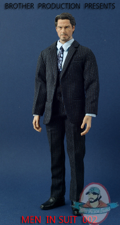 1/6 Scale Men in Suit 002 for 12 inch Figures Brothers Production JC