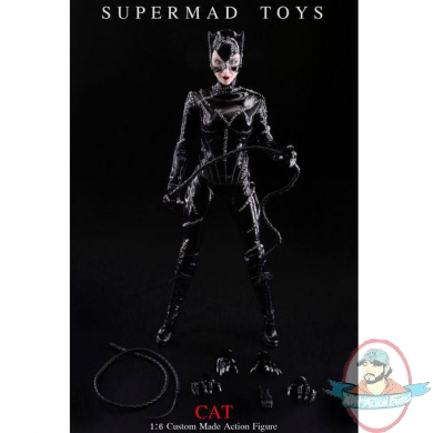 1/6 Scale Cat Lady Custom Made Action Figure By SUPERMAD TOYS