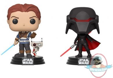Pop! Games Star Wars Jedi Fallen Order Set of 2 Vinyl Figure Funko