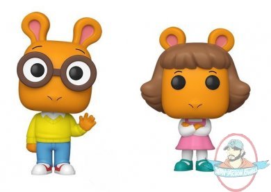 Pop! Animation: Arthur the Aardvark Set of 2 Vinyl Figures Funko