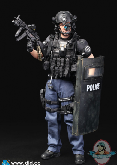 1/6 Los Angeles Police Department Special Weapons And Tactics ma1006