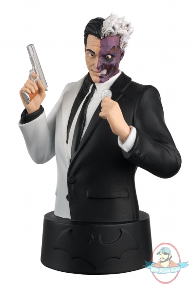 DC Batman Universe Bust Collection #4 Two Face Eaglemoss DC Batman Universe Bust Collection #4 Two Face Eaglemoss