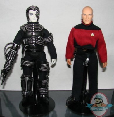 Retro Star Trek Tos Picard and Borg 2 pack by Diamond Select Retro Star Trek Tos Picard and Borg 2 pack by Diamond Select