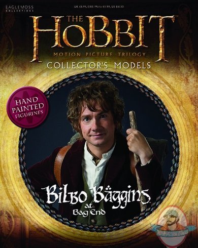 Hobbit Movie Figurine Magazine #3 Bilbo Baggins Eaglemoss