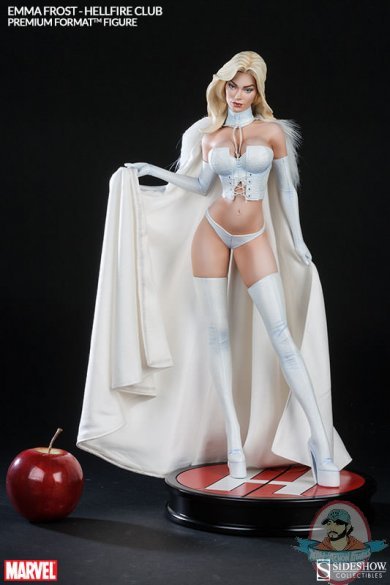 Marvel Emma Frost Hellfire Premium Format Figure Sideshow Collectibles Marvel Emma Frost Hellfire Premium Format Figure Sideshow Collectibles