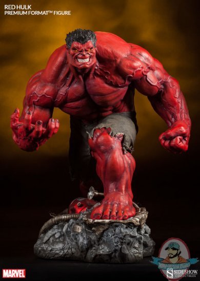 Red Hulk Premium Format Figure Statue by Sideshow Collectibles Red Hulk Premium Format Figure Statue by Sideshow Collectibles