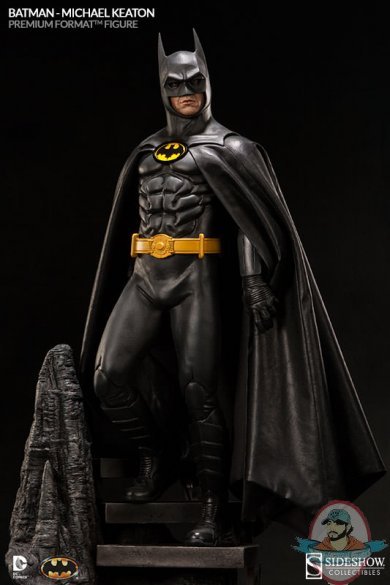 Michael Keaton 1989 Batman Film Version Premium Format Sideshow Used Michael Keaton 1989 Batman Film Version Premium Format Sideshow Used