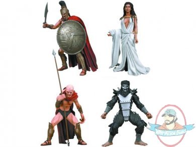 Frank Miller's 300 - Series 1 - Set of 4 Figures by NECA Frank Miller's 300 - Series 1 - Set of 4 Figures by NECA