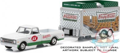 1:64 Hitch & Tow Series 4 1968 Chevy C-10 and Krispy Kreme Food Truck 